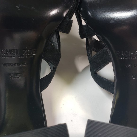 Rachel Zoe Womens Open Toe Block Heel Sz 9.5 - Picture 7 of 7